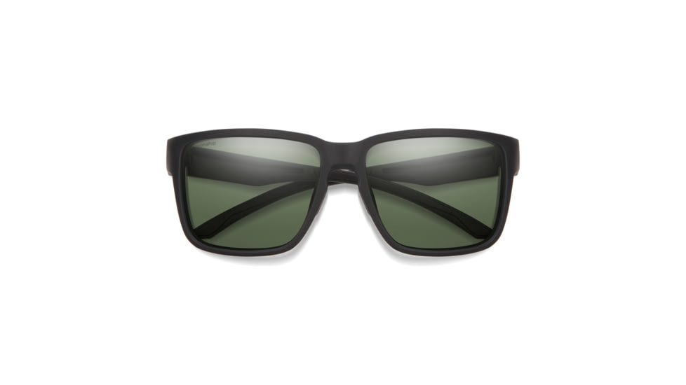 Smith Emerge Sunglasses, Matte Black Frame, ChromaPop Polarized Gray Green Lens, 20405500360L7