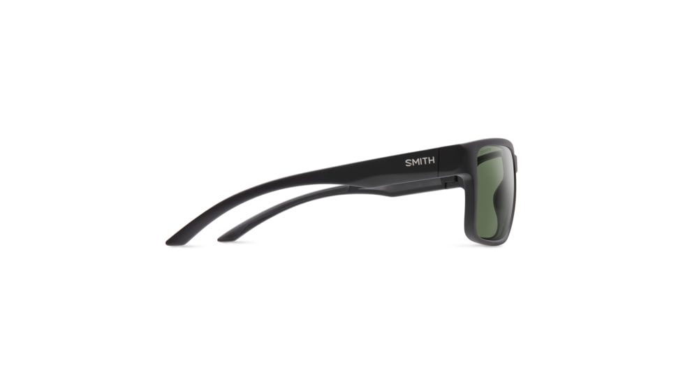 Smith Emerge Sunglasses, Matte Black Frame, ChromaPop Polarized Gray Green Lens, 20405500360L7