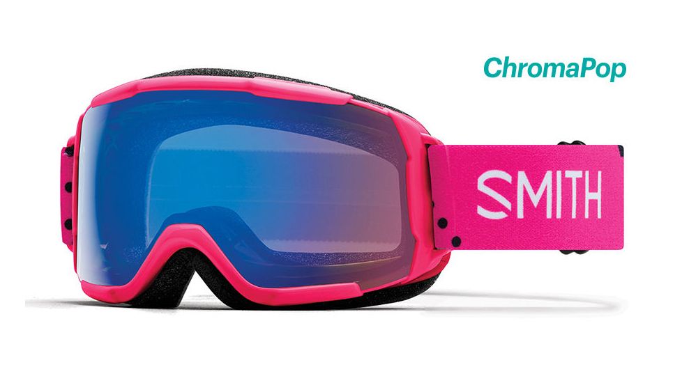 Smith Grom ChromaPop Youth Goggle, Pink Monaco/Chromapop Rose Flash, GR6CPCMON18