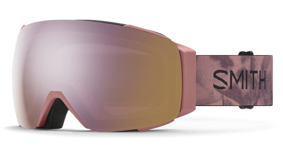 Smith I/O Mag Goggle, ChromaPop Everyday Rose Gold Mirror, Chalk Rose Bleached, M004270LF99M5