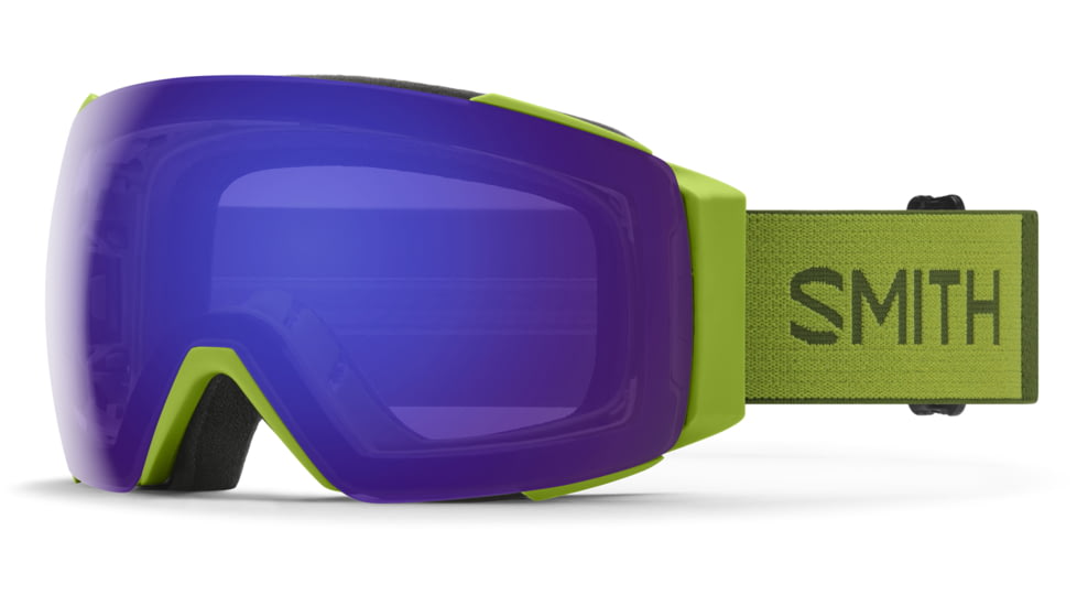Smith I/O Mag Goggle, ChromaPop Everyday Violet Mirror, Algae Olive, M004270IT9941