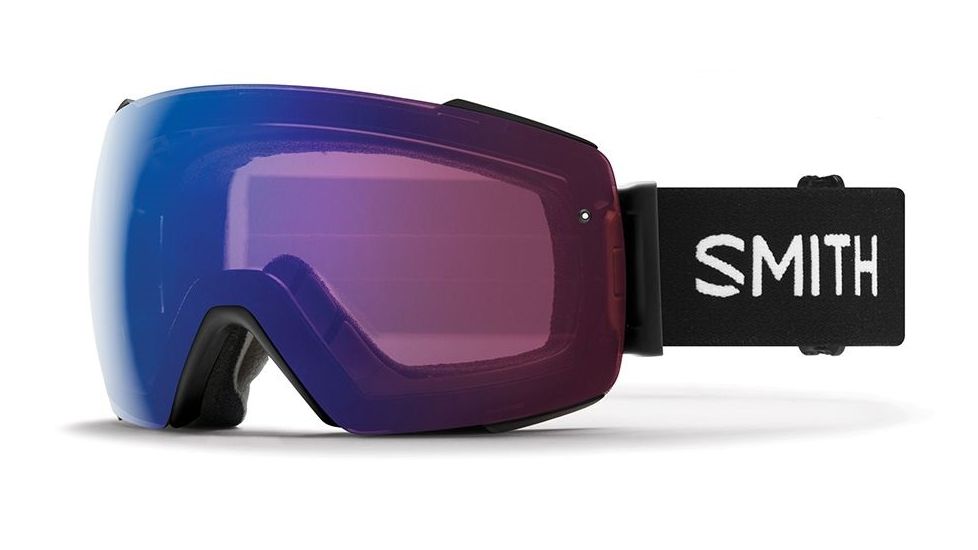 Smith I/O Mag Snow Goggles - Mens, Black, Chromapop Photochromic Rose Flash Lens, IM7CPZBK19