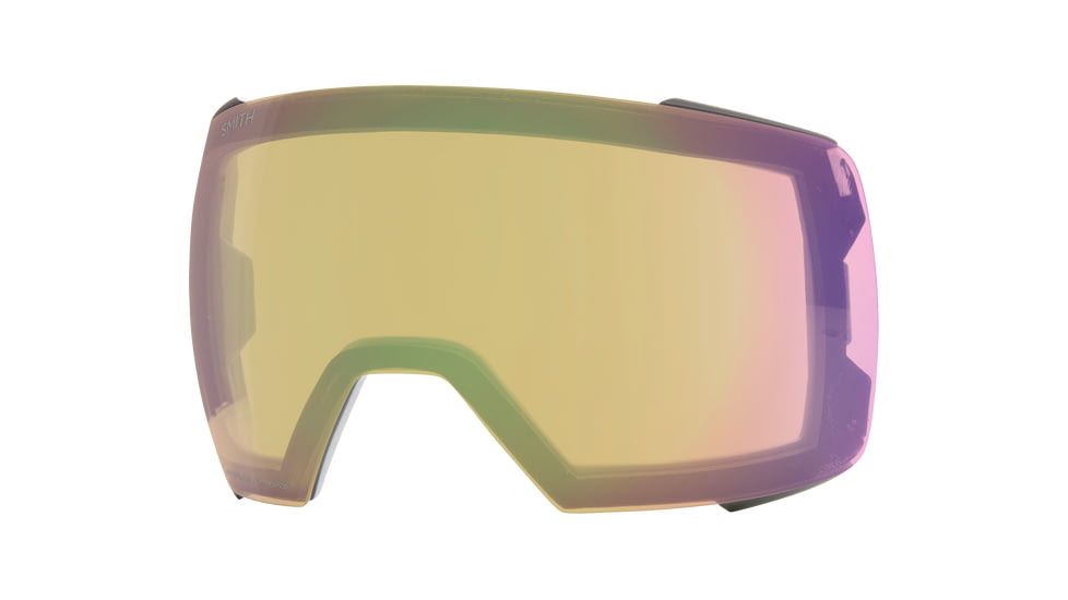 Smith I/O Mag Xl Low Bridge Fit Googles, ChromaPop Photochromic Rose Flash, Black, M007230JX994G