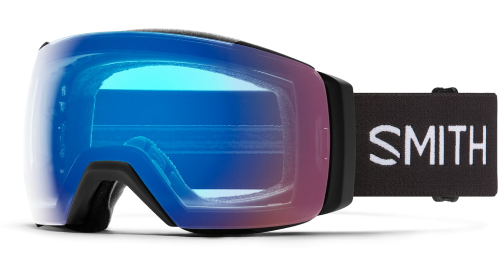 Smith I/O Mag Xl Low Bridge Fit Googles, ChromaPop Photochromic Rose Flash, Black, M007230JX994G