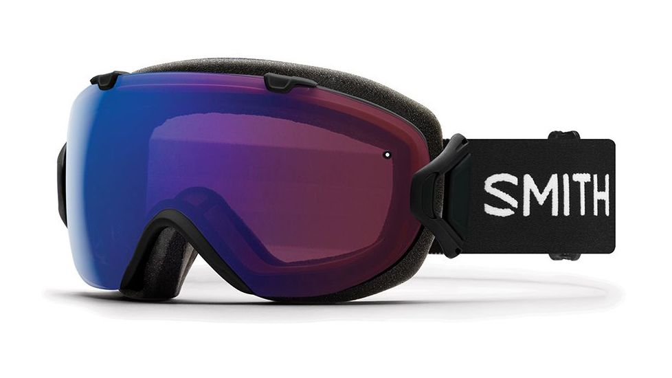 Smith I/OS Snow Goggles - Womens, Black, Chromapop Photochromic Rose Flash Lens, IS7CPZBK19