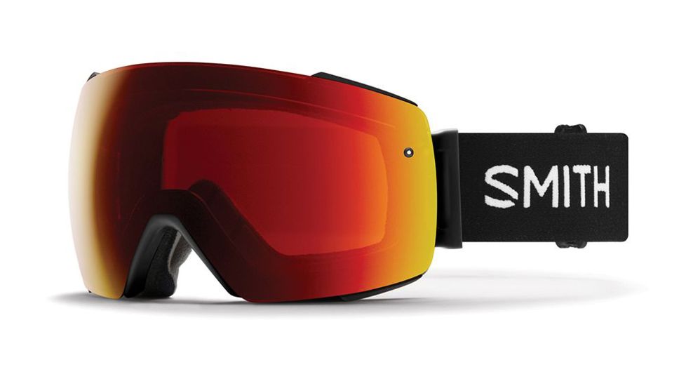 Smith IO Mag, Black Frame / Chromapop Sun Red Mirror Lens, IM7CPRBK19