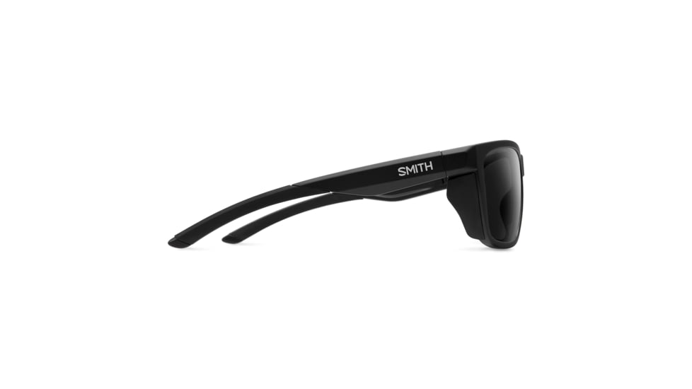 Smith Longfin Sunglasses, Matte Black Frame, ChromaPop Polarized Black Lens, 201515003596N