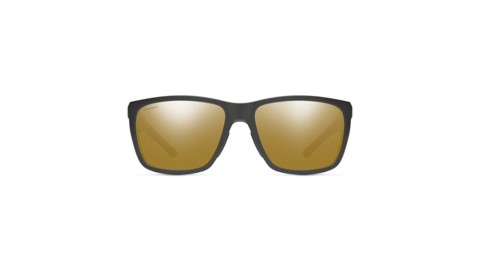 Smith Longfin Sunglasses, Matte Gravy Frame, ChromaPop Polarized Bronze Mirror Lens, 2015154VF59QE