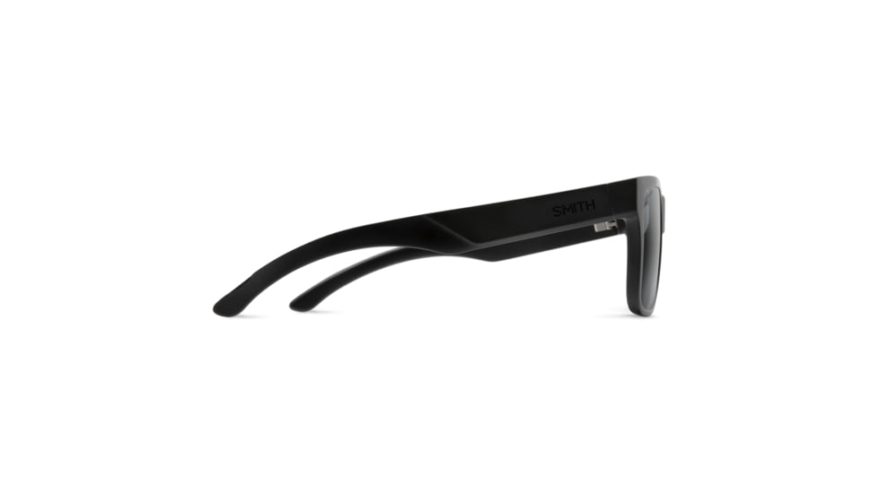 Smith Lowdown 2 Core Sunglasses, Matte Black Frame, Polarized Gray Lens, 20356300356M9