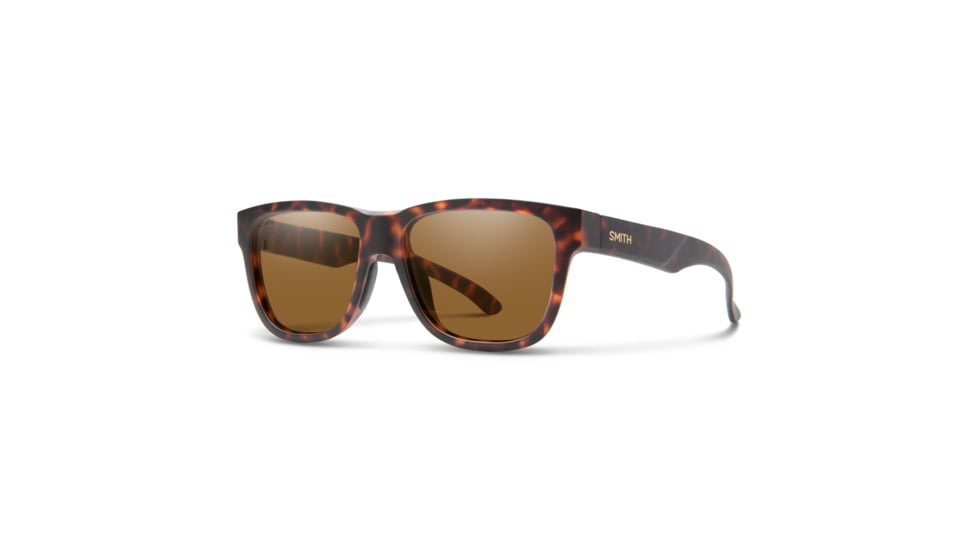 Smith Lowdown Slim 2 Sunglasses, Matte Tortoise Frame, ChromaPop Polarized Brown Lens, 201044N9P51L5
