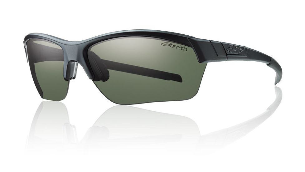 Smith Optics Approach Max sg, Matte Black/pol Gray grn/ig/clr carb TLT lens APMPPGNMB