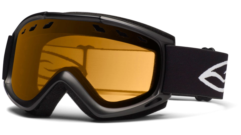 Smith Optics Cascade (New) Goggles - Black Frame, Gold Lite Lenses CS3LBK12