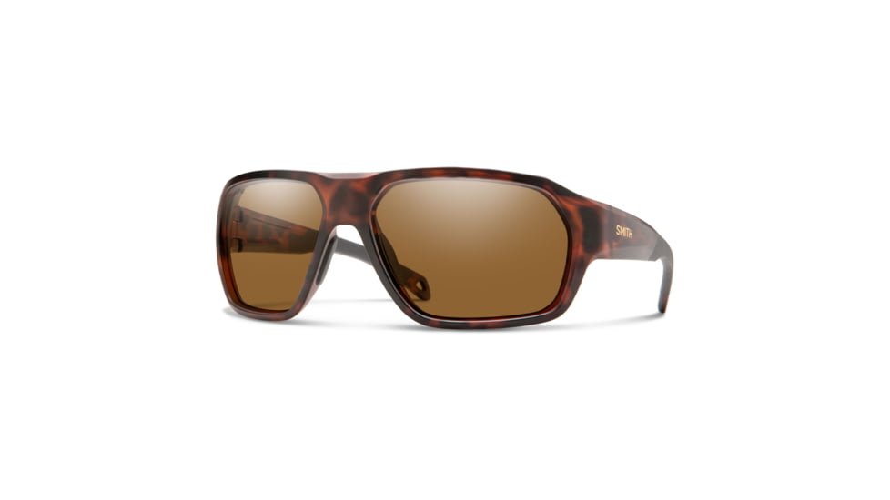 Smith Optics Deckboss Sunglasses, Matte Tortoise Frame, Polarized Brown Lens, 204066HGC63L5