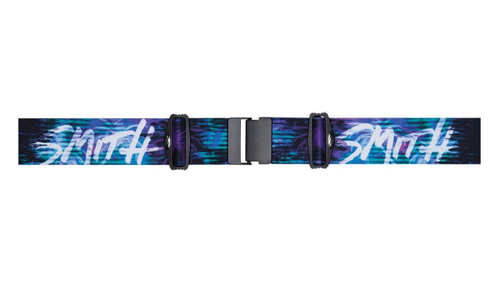 Smith Optics I/O 7 Goggle Poolside Palms Frame/Green Sol-X/Red Sensor Lens IE7NXPP15
