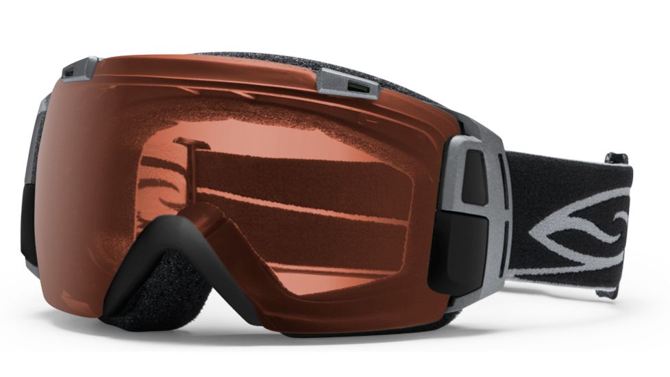 Smith Optics I/O Recon Goggles - Black Frame, Polarized Rose Copper, Red Sensor Mirror Lenses IR7EPBK12
