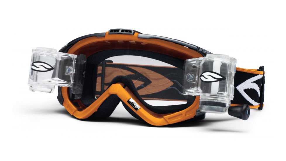 Smith Intake Racer Pack Motorsport Goggles - Orange frame