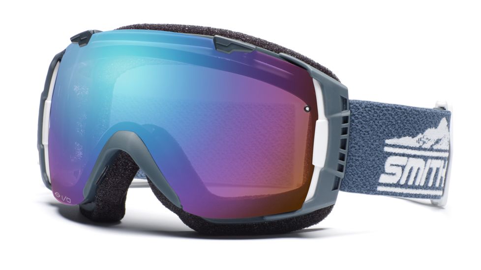 Smith I/O Goggles, Glacier Gray Legacy, Sensor Mirror And Ignitor Mirror Lenses IO7ZGL11
