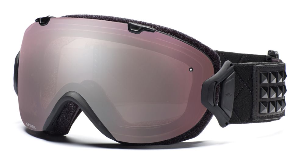Smith I/OS Goggles, Black Warrior, Ignitor Mirror And Sensor Mirror Lenses IS7IKW11