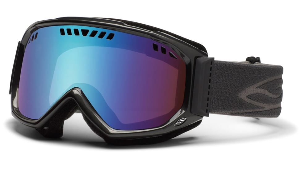 Smith Optics Scope Goggles - Gunmetal Frame, Blue Sensor Mirror Lenses SC3ZGM12