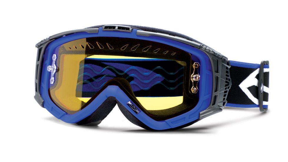 Smith Optics Snow Intake Quick Strap Goggles Blue IQ3ABUSM9