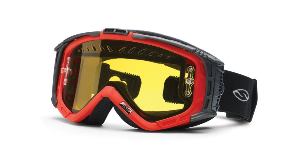 Smith Optics Snow Intake Quick Strap Goggles Red IQ3ARDSM9