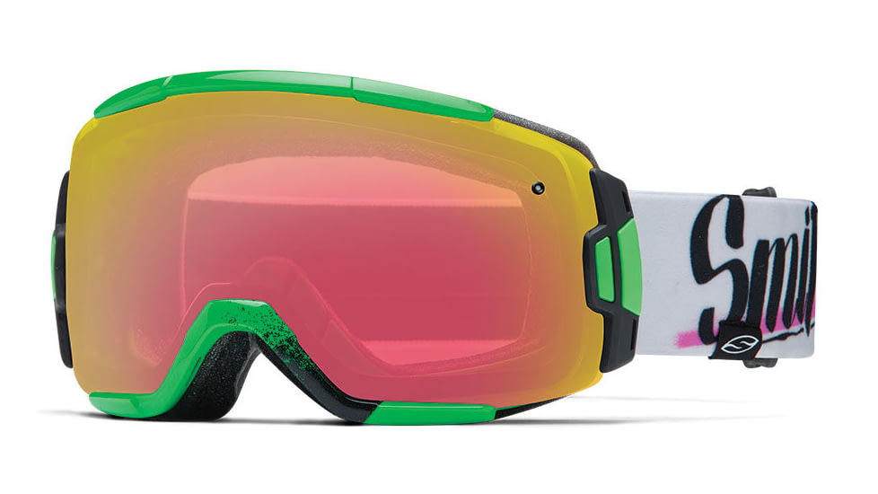 Smith Optics Vice Goggle Neon Baron Von Fancy Frame/Red Sensor Lens VC6RZNF15