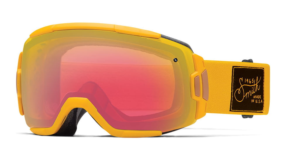 Smith Optics Vice Goggle Revival-Mustard Frame/Red Sensor Lens VC6RZUL15