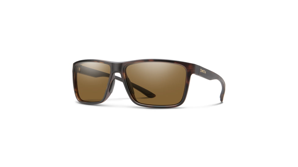 Smith Riptide Sunglasses, Matte Tortoise Frame, ChromaPop Polarized Brown Lens, 20368251S61L5