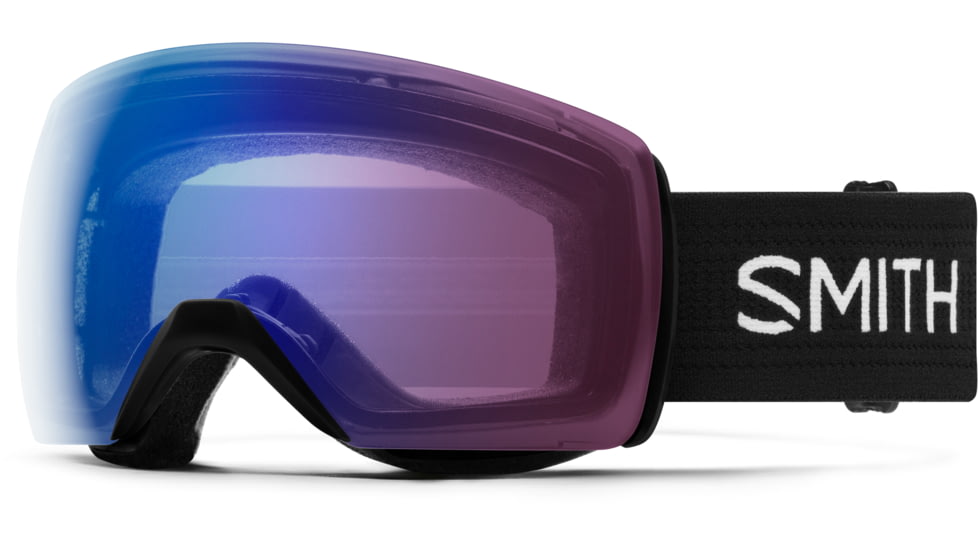 Smith Skyline XL Goggle, ChromaPop Photochromic Rose Flash, Black, M007152QJ994G