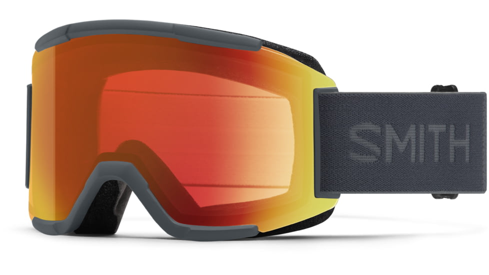 Smith Squad Goggle, ChromaPop Everyday Red Mirror, Slate, M006680NT99MP