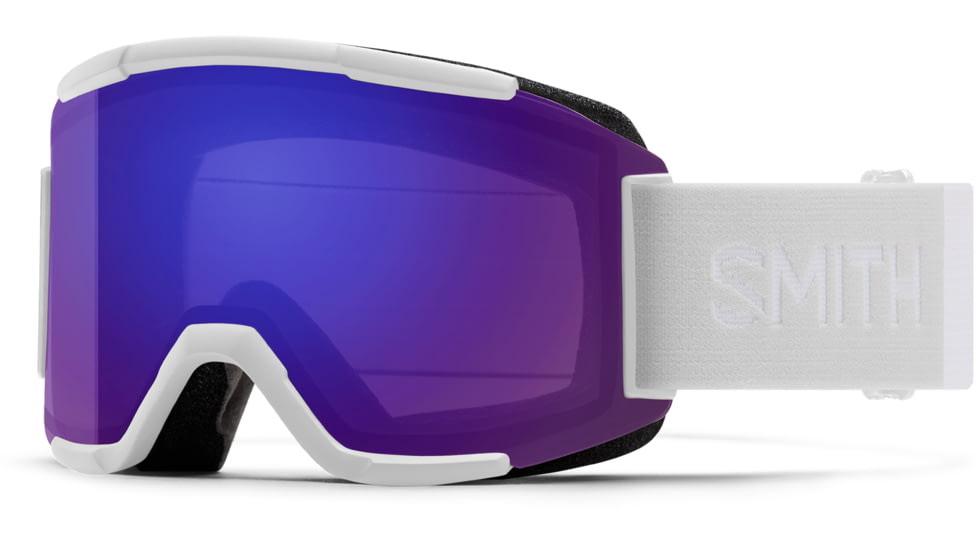 Smith Squad Goggle, ChromaPop Everyday Violet Mirror, White Vapor, M0066833F9941