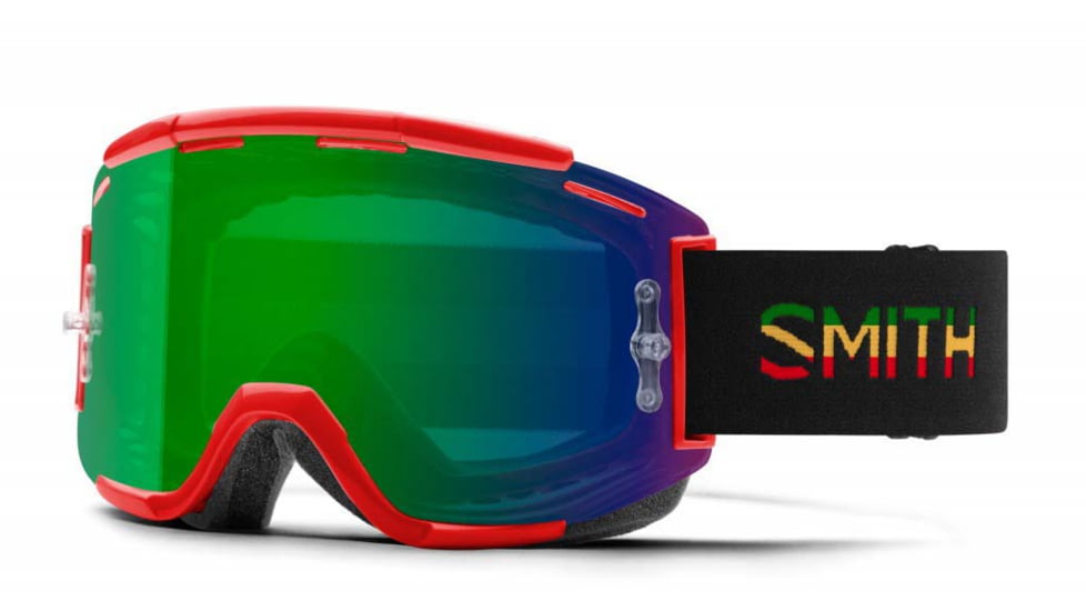 Smith Squad MTB Goggle, ChromaPop Everyday Green Mirror Lens, AC / 50 to 01, M0084102499XP
