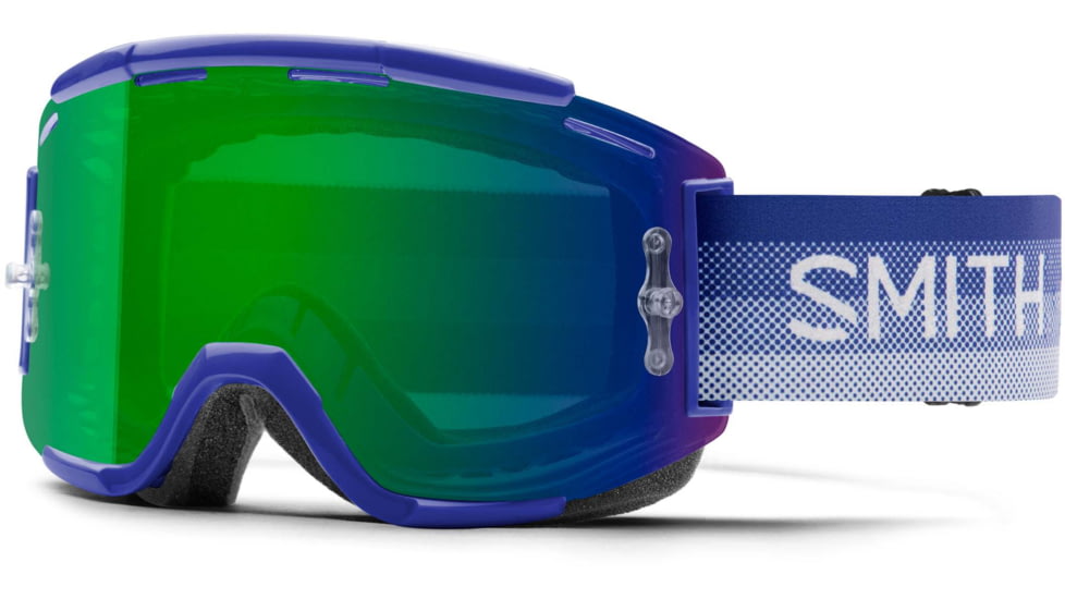 Smith Squad MTB Goggle, ChromaPop Everyday Green Mirror Lens, Klein Fade, M0084100A99XP