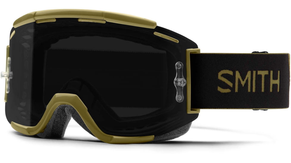 Smith Squad MTB Goggle, ChromaPop Sun Black Lens, Mystic Green, M0084123G994Y