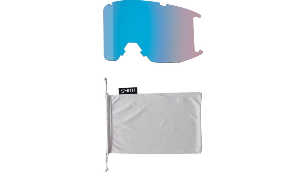 Smith Squad XL Goggles, Black, Chromapop Sun Black Gold Mirror, M006752QJ99MN