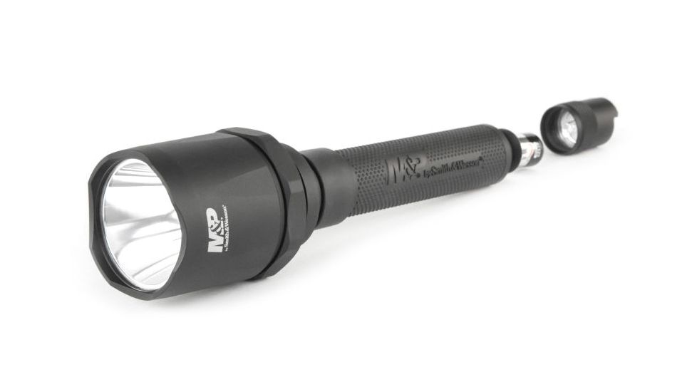 Smith &amp; Wesson Delta Force FS-10 LED Flashlight, 2100 Lumens, 4X CR123, Black 110046