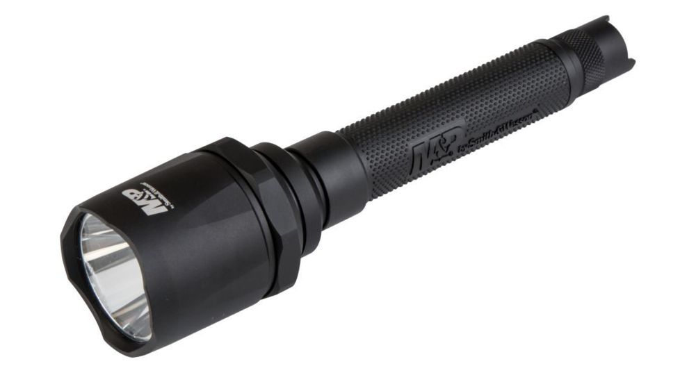 Smith &amp; Wesson Delta Force FS-10 LED Flashlight, 2100 Lumens, 4X CR123, Black 110046