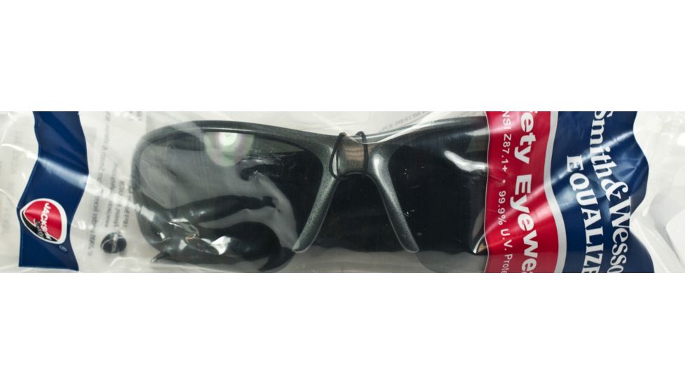 Smith Wesson Equalizer Safety Eyewear, Smoke Anti Fog, Universal 21297
