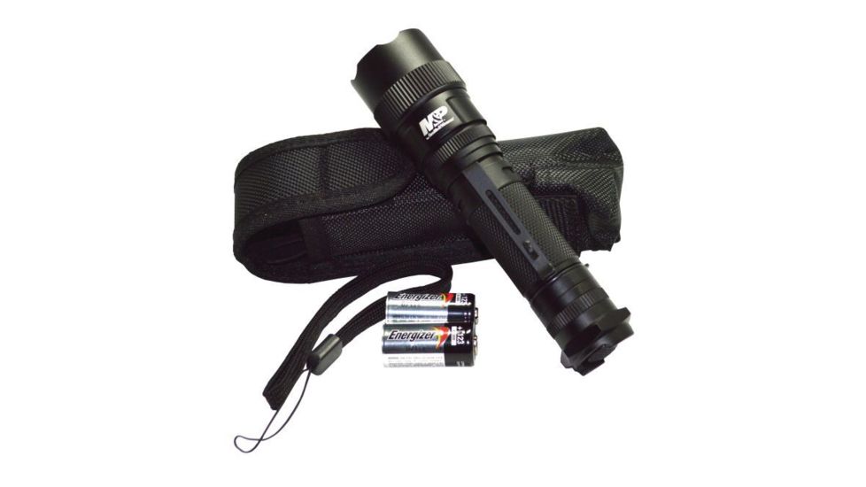 Smith &amp; Wesson M&amp;P12 LED Flashlight, Black body/White LED 110215