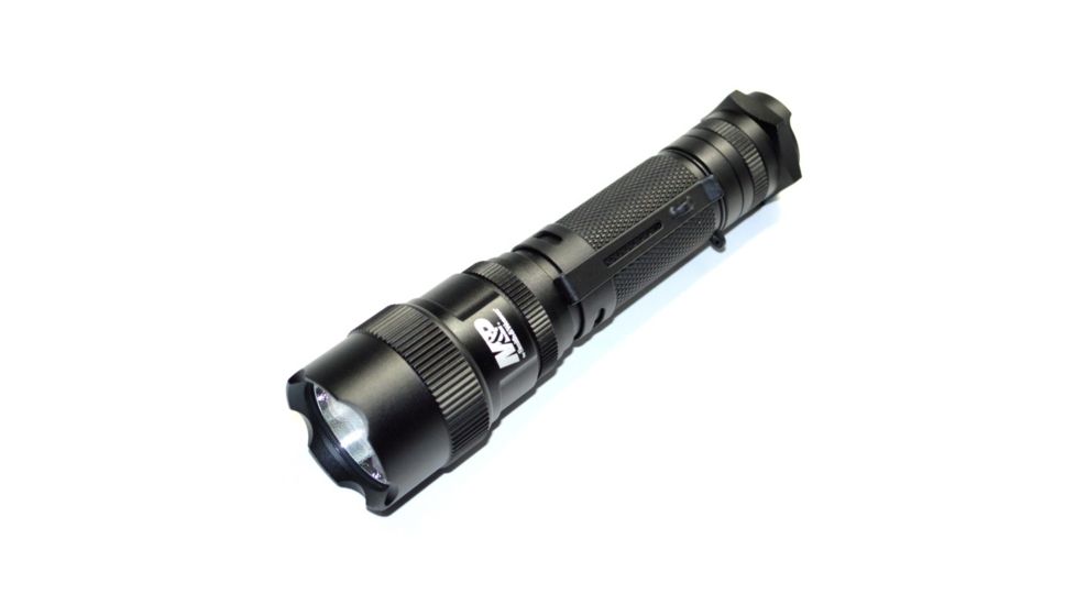 Smith &amp; Wesson M&amp;P12 LED Flashlight, Black body/White LED 110215