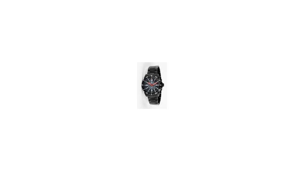Smith &amp; Wesson Men's Emissary Tritium H3 Watch - Black Stainless Steel and Zulu Strap SWW-88-B SWW-88-B