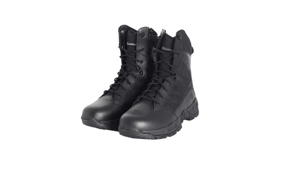 Scout 8&quot; Hot Weather Side-Zip Polishable Toe , Smith &amp; Wesson
