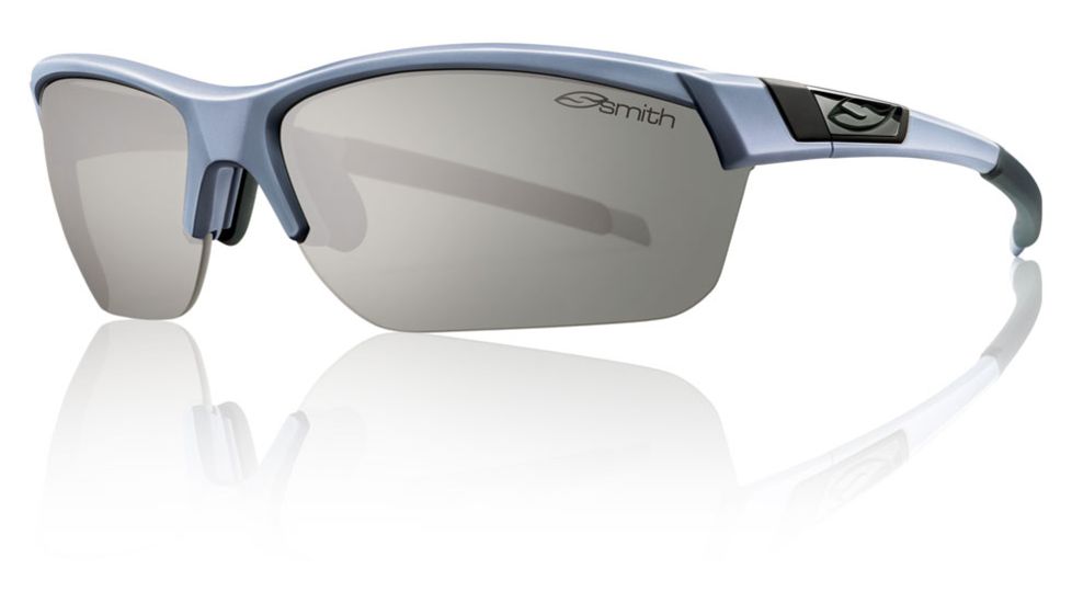 Smith Optics Approach Max Sunglasses - Matte Graphite Frame w/ Polarized Platinum/Ignitor/Clear Lens APMPPGYMMG
