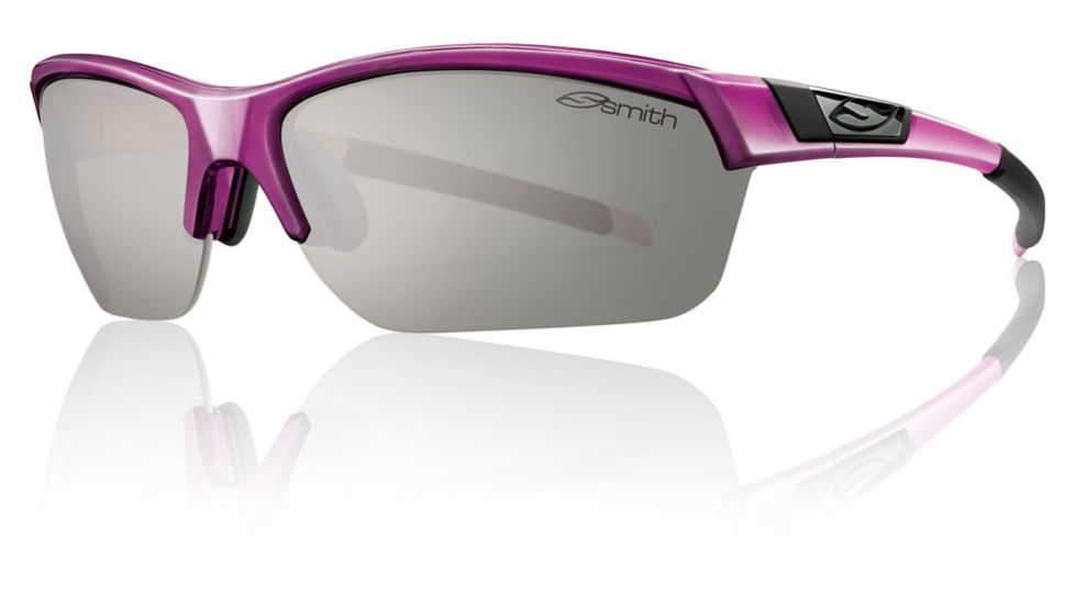 Smith Optics Approach Max Sunglasses - Violet Frame w/ Platinum/Ignitor/Clear Lens APMPCGYMVT