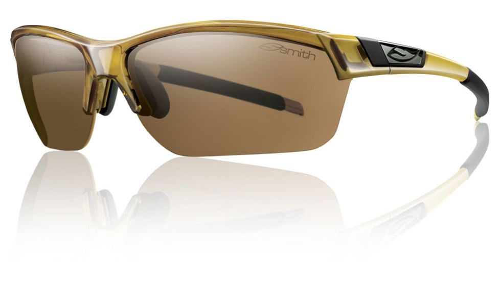 Smith Optics Approach Max Sunglasses - Whiskey Frame w/ Polarized Brown/Ignitor/Clear Lens APMPPBRWS