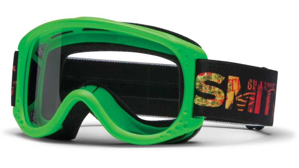 Smith Optics Junior MX Goggles - Green Frame w/ Clear Anti Fog Lens JX1CFGN13