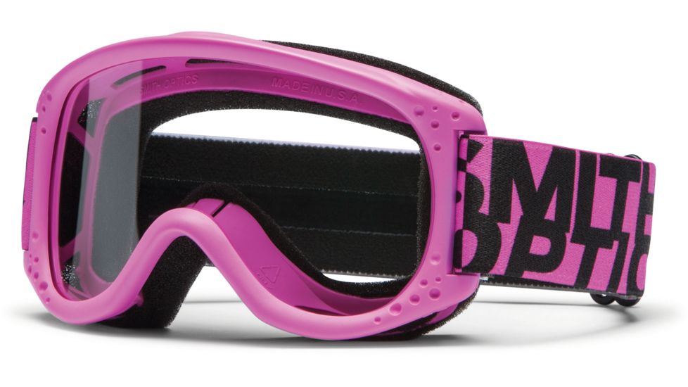 Smith Optics Junior MX Goggles - Hot Pink Frame w/ Clear Anti Fog Lens JX1CFHP13