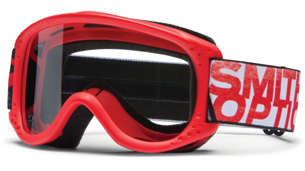 Smith Optics Junior MX Goggles - Red Frame w/ Clear Anti Fog Lens JX1CFRD13