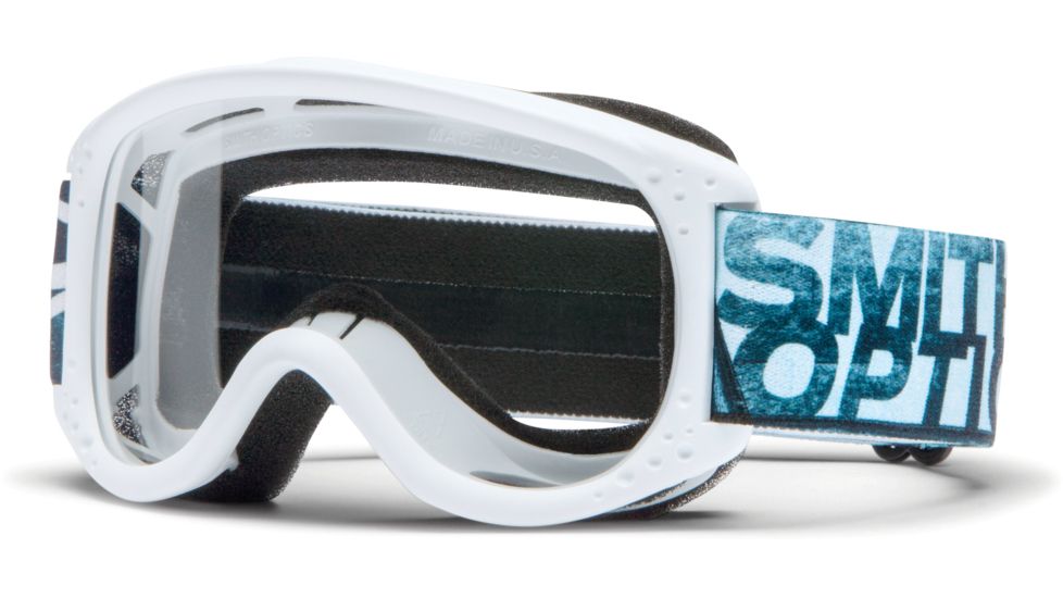 Smith Optics Junior MX Goggles - White Frame w/ Clear Anti Fog Lens JX1CFWT13