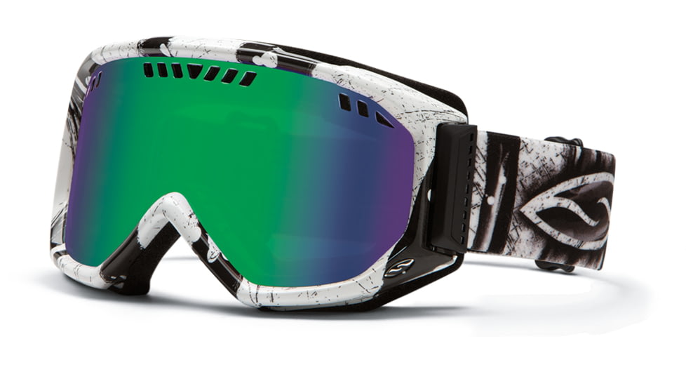 Smith Optics Scope Snow Goggles - Charcoal Batik Frame w/ Green Sol X Lens SC3NXCB13